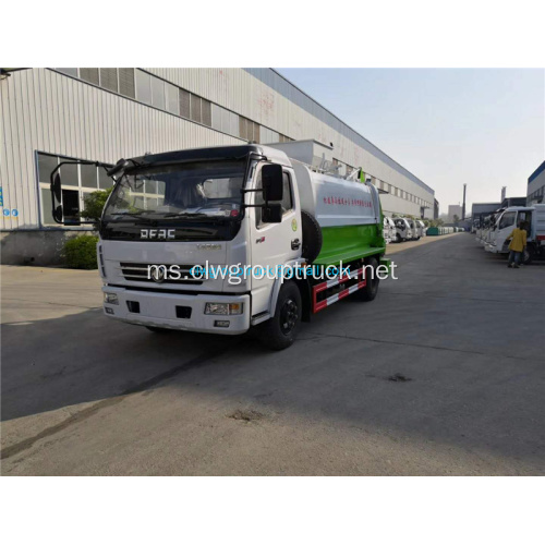 Dongfeng 4x2 Hang trak sampah mampatan jenis laras